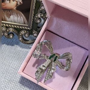 NWOT!🔥Cubic Zirconia Statement Ring And Earrings